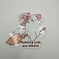 Large Mobility Aids are Magic die-cut sticker on a white background