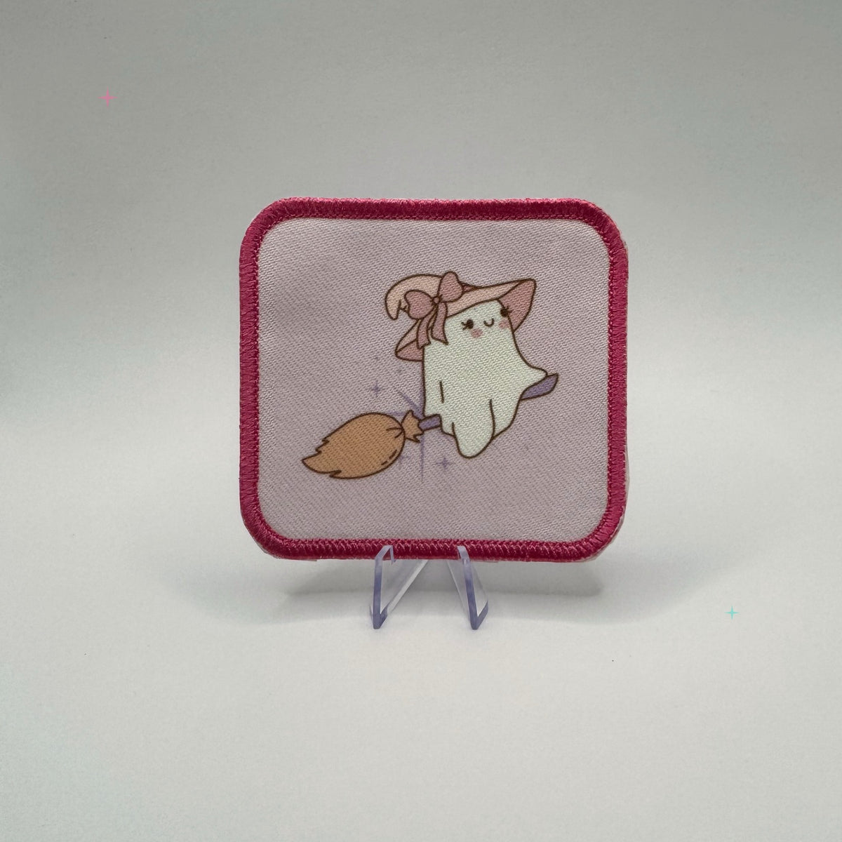Square Mobility Aids are Magic ghost patch on a white background
