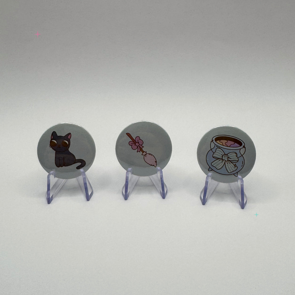 Hexecutive Dysfunction – 3 × 32mm Badge Set