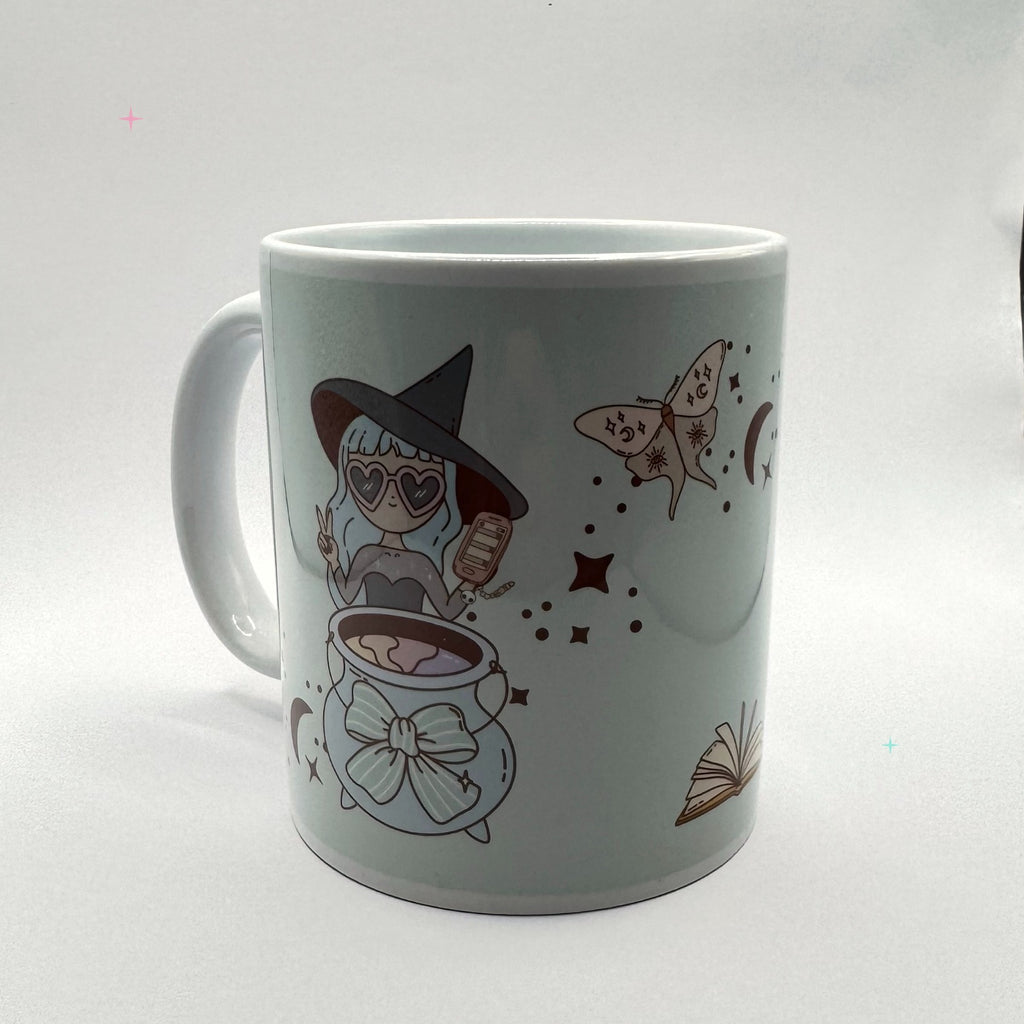 Hexecutive Dysfunction 11oz mug front on white background