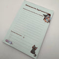 Hexecutive Dysfunction A6 notepad on white background